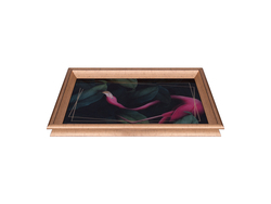 Pembe Flamingo Tepsi - Thumbnail