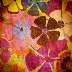 Renkli Çiçekler Kanvas Tablo