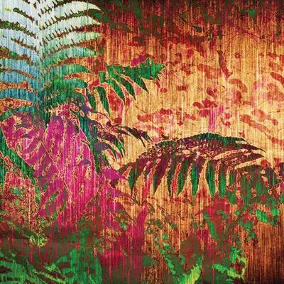 Renkli Palmiye Kanvas Tablo