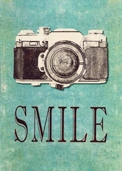 Smile Ahşap Tablo - Thumbnail