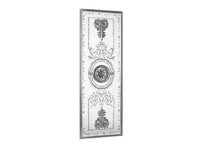 SOROS DS4 Sılver Dekoratif Ayna 40X120