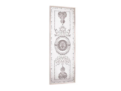SOROS DS4 White Dekoratif Ayna 40X120
