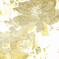 Özverler - Soyut Çiçekler Kanvas Tablo