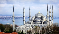 Özverler - Sultanahmet Camii Ardında Deniz Kanvas Tablo
