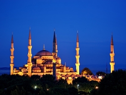 Özverler - Sultanahmet Camii Kanvas Tablo