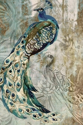 Özverler - Tavuskuşu 2 Kanvas Tablo