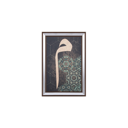 Özverler - Etnik Desenli Mim Tablo 36x51cm