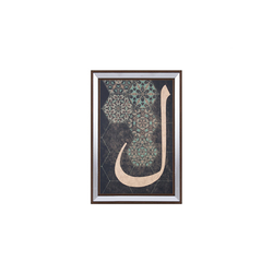 Özverler - Etnik Desenli Lam Tablo 36x51cm