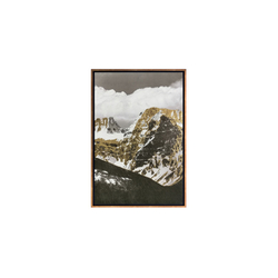 Özverler - Karlı Gold Dağlar Neoart Tablo 60x90cm