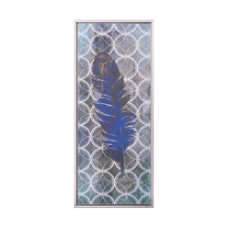 Özverler - Mavi Tüy Neoart Tablo 40x100cm