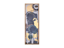Özverler - Soyut Tablo 54x154cm