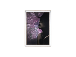 Özverler - Hologramlı Kadın Tablo 83x107cm
