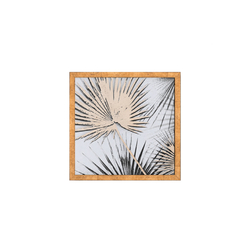 Özverler - Varaklı Yaprak Tablo 45x45cm