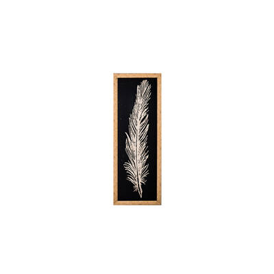 Varaklı Tüy Tablo 35x95cm