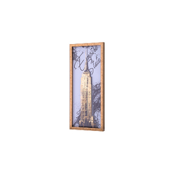 Özverler - Varaklı Manhattan Tablo 40x100cm
