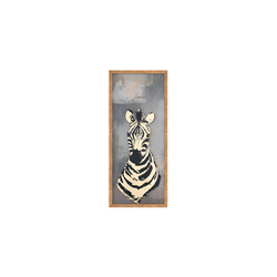 Özverler - Gold Zebra Tablo 43x103cm