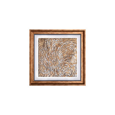 Gold Varaklı Tablo 58x58cm