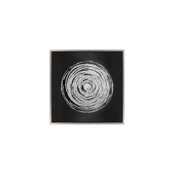 Özverler - Gümüş Varaklı Tablo 82x82cm