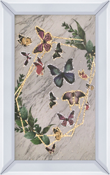 Renkli Kelebekler Tablo 40x60cm - Thumbnail