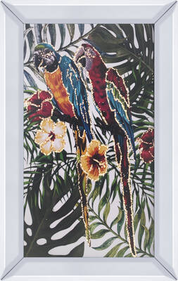 Renkli Papağanlar Tablo 40x60cm