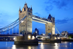 Özverler - Tower Bridge Kanvas Tablo