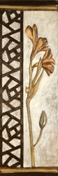 Özverler - Turuncu Çiçek Kanvas Tablo