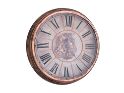 Özverler - Virginia Çarklı Bakır Saat çap 80cm