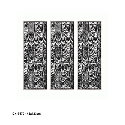 Zebra Desenli Ayna 43x123cm
