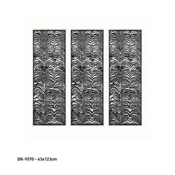 Zebra Desenli Ayna 43x123cm