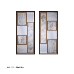 Gold Eskitme Ayna 55x125cm - Thumbnail
