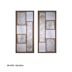 Gold Eskitme Ayna 55x125cm